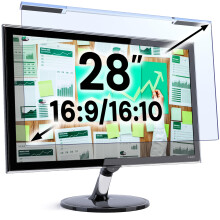 VINTEZ Blue Light Screen Protector for 28 Inch Computer Monitor and Laptop – Anti-UV Blue Light Blocking Film for Desktop PC, Eye Protection Filter
