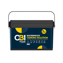 OB1 Grey Waterproof Tanking Solution 7kg - For Bathrooms, Wet Rooms, Swimming Pools and Utility Areas - Interior & Exterior - Damp Protection