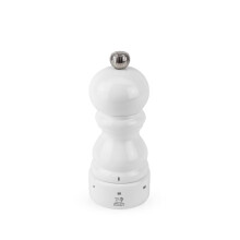 PEUGEOT - Paris u'Select 12 cm Salt Mill - 6 Predefined Salt Grinder Settings - Powdered Salt Innovation, Zirlion Mechanism - PEFC-Certified Wood