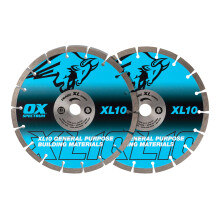 OX Trade Diamond Cutting Disc General Purpose – 230/22mm Twinpack