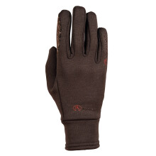 Roeckl Sports equestrian gloves WARWICK, winter riding glove, mocha 7,5