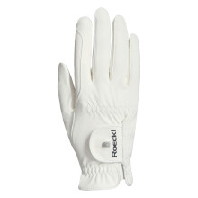 Roeckl Sports equestrian gloves ROECK-GRIP PRO, summer riding glove, white 8