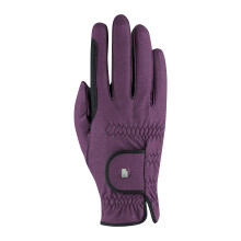Roeckl Sports equestrian gloves MALTA WINTER, winter riding glove, grape wine 8,5