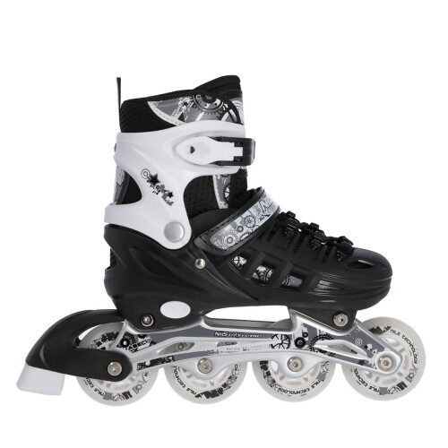 Inline & Ice Skates, 4-in-1, Black, Size L (39-42)