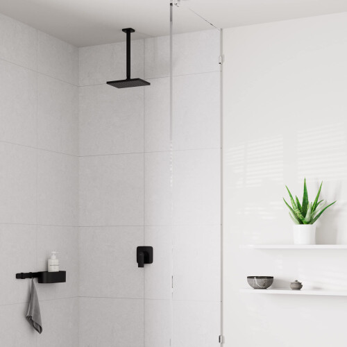 Hansgrohe hansgrohe Vernis Shape Ceiling connector 30 cm, matt black, 26407670 2