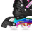 Inline-/Schlittschuhe, 4-in-1, Pink LED, Größe L (39-42) 5