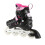 4-in-1 Pink LED Inline/Ice Skates, Size L (39-42) 4