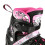 4-in-1 Pink LED Inline/Ice Skates, Size L (39-42) 6