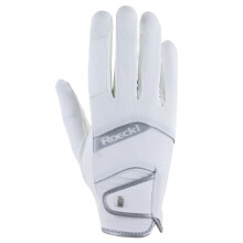 Roeckl Sports equestrian gloves MILLERO, summer riding glove, white 9