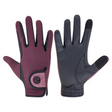 eGlove - eQUEST GripPro X-LITE Horse Riding Gloves - Lightweight, Breathable, Grippy Non-Slip Material - Comfort Mesh Back - Touchscreen Gloves