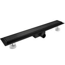 sunrik Shower Drain Black 80 cm