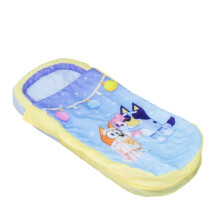 Official Bluey My First ReadyBed Kids Air Bed and Sleeping Bag in One Inflatable Mattress with Bag and Pump