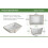 SmartSylva 21" Rectangular Undermount Bathroom Sink, Porcelain Ceramic Lavatory Vanity Undermount Sink, Glossy White 4