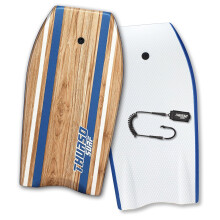 THURSO SURF Quill 42'' Bodyboard Lightweight Durable EPS Core IXPE Deck HDPE Slick Bottom FRP Stringer Crescent Tail Dual Channel Plastic Mesh with