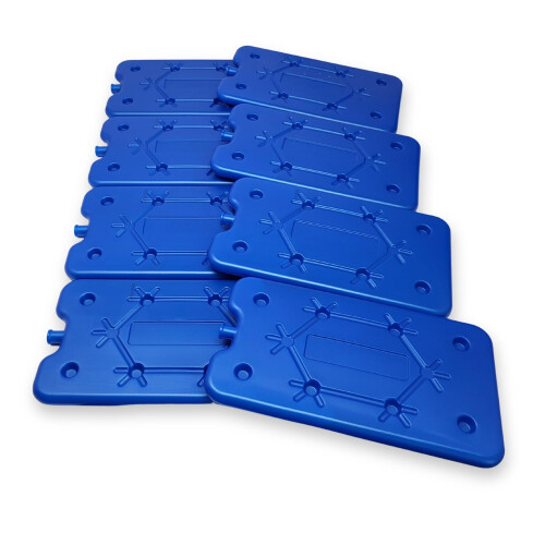 ToCi Ice Packs Extra Flat, Blue, Each 400g as Battery Sets