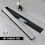 sunrik Shower Drain Black 50 cm 3