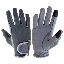 eGlove - eQUEST GripPro X-LITE Horse Riding Gloves - Lightweight, Breathable, Grippy Non-Slip Material - Comfort Mesh Back - Touchscreen Gloves