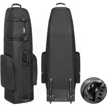 Golf Travel Bags with Wheels, 900D Heavy Duty Oxford Wear-Resistant with Extra Storage Bag