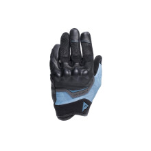 DAINESE - Ermex Gloves, Women's Summer Motorcycle Gloves, Breathable with Mesh Inserts, Rigid Knuckle Protectors, Leather Reinforcements, Touchscreen