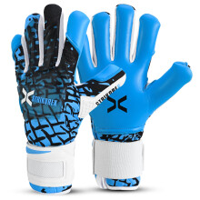 StrikoreX HawkStrike Professional Goalkeeper Gloves 4mm Ultimate Contact Grip | Pro Level Goalkeeper Gloves for Top-notch Play | Maximum Grip