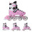 4-in-1 Inline-/Schlittschuhe, Pink, Größe M (35-38) 7