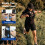 Haimont 10L Trail Running Hydration Vest with Soft Flasks Black M 3