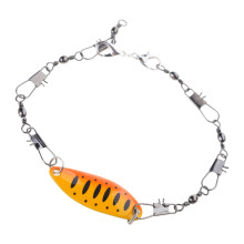 Unisex-Armband zum Thema Angeln, handgefertigte Legierung,-3