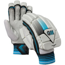 Gunn & Moore GM | Ben Stokes Diamond 404 Cricket Batting Gloves | Calf Leather Palm | Double-Sided Sweatband | Sleek Back of Hand Shape