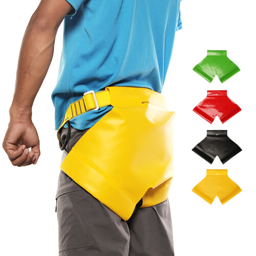 Klettern Gurt Sitz Butt Protector Ersatz Sitzen-Schwarz 2