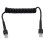 Cat6 8-adriges Ethernet-Kabel mit Federspirale,-2m 1