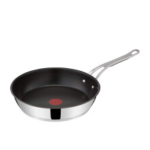 Tefal Jamie Oliver Cook's Classics Frying Pan, 30 cm, Non-Stick Coating, Heat Indicator, 100 Percentage Safe, Riveted Silicone Handle, Oven-Safe
