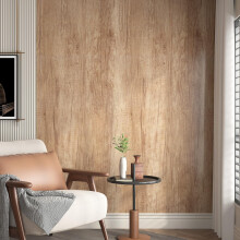ReWallpaper Brown Wood Oak Effect Self Adhesive Wallpaper Vintage 60CMx5M Countertop Covering Vinyl Washable Wood Sticky Back Plastic for Wardrobe