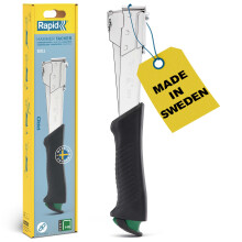 Rapid R311 Hammer Tacker for Roofing/Membranes/Carpeting, Strong All-Steel Construction, Hammer Stapler, Uses Flatwire Staples No. 140, 6-12mm, Box