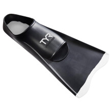 TYR unisex adult Crossblade Fins 2.0 Footwear, Black/White, Large US