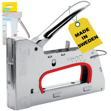 Rapid Heavy Duty Manual Staple Gun PRO R353 for No. 53 Staples, Fabric Staple Gun with 3-Step Force Adjuster, Easy Squeeze Trigger