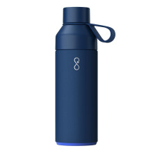 Ocean Bottle Big 1l | Stainless Steel Water Bottle | Reusable & Sustainable | Keeps Drinks Cold & Hot | Eco Friendly Gift (Ocean Blue)