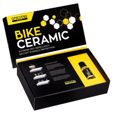 Gtechniq Bike Ceramic Kit, 4-Piece | Includes Frame Prep Spray, Ceramic Protector, Applicator and Microfibre Cloth, Extreme Dirt Repellent