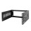Tecmojo 4U Wall Mount Patch Panel Bracket Network Rack for Shallow Server IT Equipment, 13.8in Deep (4U) 1