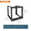 Tecmojo 9U Wall Mount Rack, Server Rack, Open Frame Server Rack, Network Rack for 19inch Computer/AV/Data/IT/Media Equipment, 18inch Depth 2