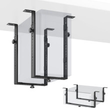 PUTORSEN Under Desk PC Mount for Computer Cases - Up to 35 kg Load Capacity, Space-Saving Desk Mount, Universal and Stable