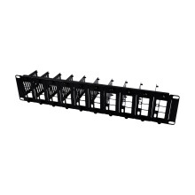 GeeekPi 19 inch 2U Rack Mount for Raspberry Pi 5/4B/3B+/3B, with Removable Front Brackets, Compatible with 19 inch Server Rack