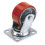 Draper Draper 65532 200 mm-Diameter Polyurethane Castor Swivel Plate Fixing 1