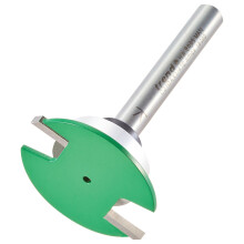 Trend CraftPro Weatherseal Groover Router Cutter Bit, 1/4 Inch Shank, 34mm Cut Diameter & 2mm Cut Length, Tungsten Carbide Tipped, Bearing Guided