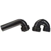 Geberit - Odour Trap Made of PE, dn 50/50 Input from Above, Horizontal Output, 152 039 161