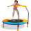 3FT Foldable Trampoline for Kids - 36” Mini Small Trampoline with Handle Bar, Height-Adjustable, Max Load 100LBS 1