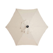 Replacement Parasol Canopy, Parasol Umbrella Replacement Cover Anti-Ultraviolet Polyester Fabric Waterproof Washable Patio Umbrella Parasol Cover for