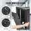 VEVOR VEVOR 12U Wall Mount Network Server Cabinet, 15.5'' Deep, Server Rack Cabinet Enclosure, 200 lbs Max. Ground-mounted Load Capacity 5