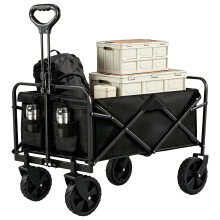 Tule Tuowu 90L Festival Trolley on Wheels, Folding Wagon Cart