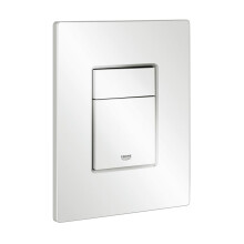 GROHE Skate Cosmopolitan Flush Plate for Concealed Gd2 Cisterns, Water-Saving, Dual Flush with Start-and-Stop Activation, Easy To Install
