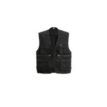Planam 1410064 Size 3X-Large Summer-Vest - Black